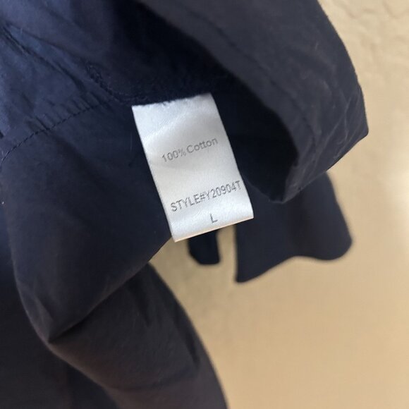 Pomander Place Womens Tuckernuck Tiered Dress Deep Blue Size Large - Picture 4 of 6